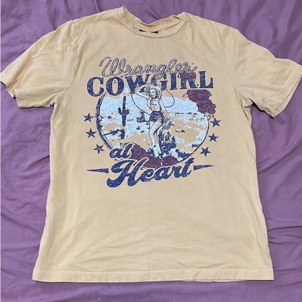 Wrangler Retro tee- small